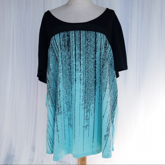 ACTIVEZONE ESSENTIALS Collection by Penningtons Women's 3X Short Sleeve Shirt - Picture 1 of 13